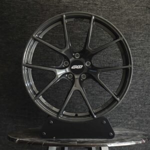 APEX Gloss Black / Gunmetal 5 Y-Spoke Forged Wheels – BMW M3 / Audi RS5 Fitment (5-Lug)