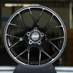 APEX EC-7-Style Gloss Black / Gunmetal / Gray 7 Y-Spoke Forged Wheels – BMW M3 E46 / BMW 3 Series F30 Fitment (5-Lug)