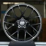 APEX EC-7-Style Gloss Black / Gunmetal / Gray 7 Y-Spoke Forged Wheels - BMW M3 E46 / BMW 3 Series F30 Fitment (5-Lug)