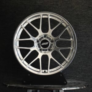APEX Polished Silver 8 Y-Spoke Forged Wheels – BMW M3 / Audi RS5 Fitment (5-Lug)