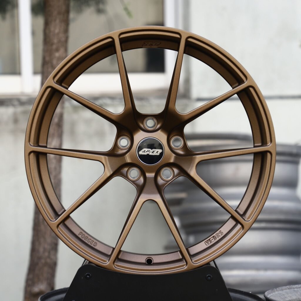 Porsche 911 wheels – Bronze 5 Y-Spoke (APEX-Style), front view