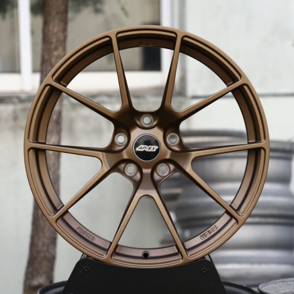 Porsche 911 wheels – Bronze 5 Y-Spoke (APEX-Style), front view