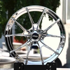 APEX VS-5RS Chrome Forged Wheels – BMW M3 F80 / BMW M3 E46 Fitment (5-Lug)