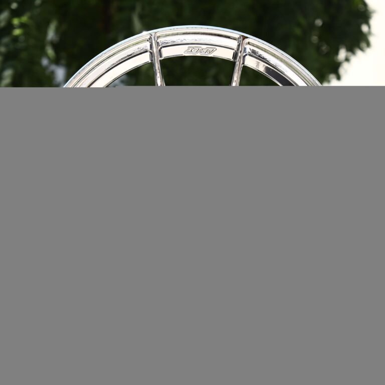 BMW M3 F80 wheels – APEX VS-5RS Chrome, front view
