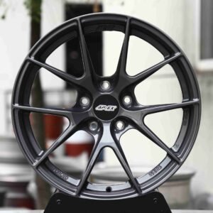 APEX VS-5RS-Style VS-5RS Light Gray 5 Y-Spoke Forged Wheels – Toyota GR86 / BMW 3 Series F30 Fitment (5-Lug)