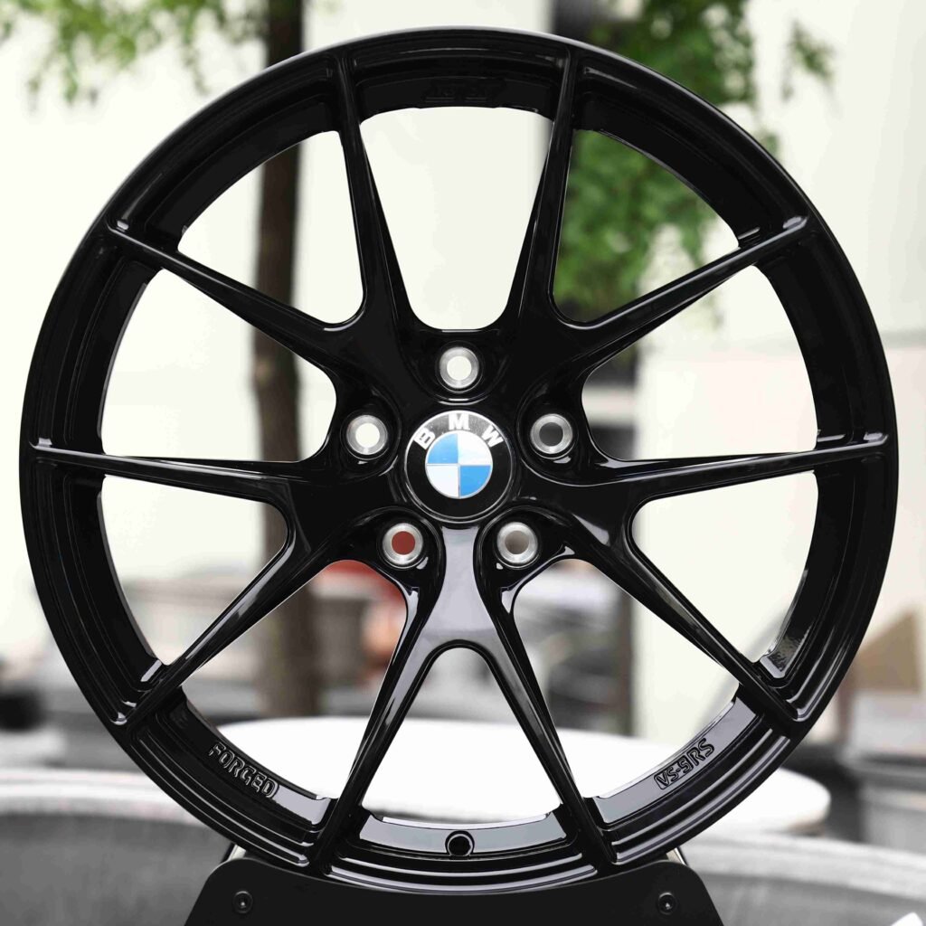 Матовые серебристые кованые диски для BMW M3 F80 и BMW M3 E46, в стиле заводских дисков BMW — ANK-60342