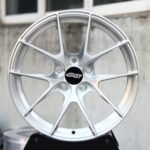 APEX VS-5RS-Style Hyper Silver 5 Y-Spoke Forged Wheels – Porsche 911 / M3 Fitment (5-Lug)
