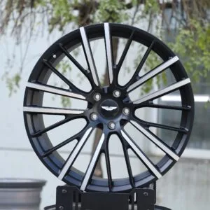Aston Martin OEM-Style Gloss Black 10 Y-Spoke Machined Face Forged Wheels – Aston Martin Virage / V8 Zagato Fitment (5-Lug)