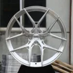 Audi OEM-Style Brushed Silver 5 Y-Spoke Forged Wheels – Audi A4 / A6 Fitment (5-Lug)