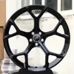 Audi OEM-Style Gloss Black 5 Y-Spoke Petal Forged Wheels – Audi A4 / A6 Fitment (5-Lug)