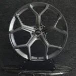 Audi OEM-Style Transparent Gray Custom Forged Wheels – Audi A4 B9 / A6 C8 Fitment (5-Lug)
