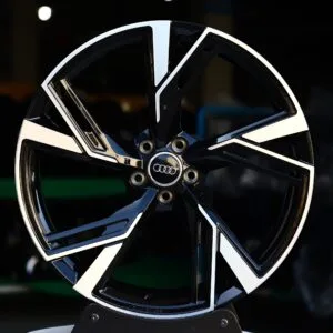 Audi Style Custom Finish Machined Lip Directional Forged Wheels – Audi A6 / Audi A4 Fitment (5-Lug)