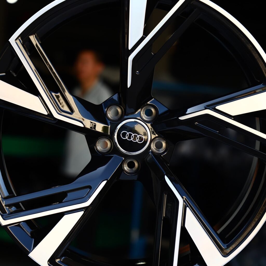 Audi Style Custom Finish Machined Lip Directional Forged Wheels - Audi A6 / Audi A4 Fitment (5-Lug) view 2