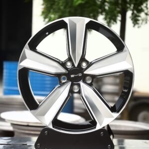 BYD OEM-Style Gloss Black 5-Spoke Forged Wheels – BYD M6 / Seal 07 Fitment (5-Lug)
