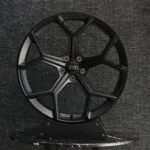 Audi OEM-Style Matte Black 5 Twin-Spoke Forged Wheels – Audi A6 / A4 Fitment (5-Lug)