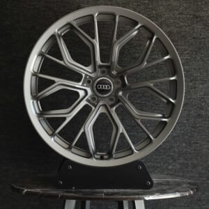 Audi Style Matte Silver 10 Y-Spoke Forged Wheels – Audi A6 / Audi A8 Fitment (5-Lug)