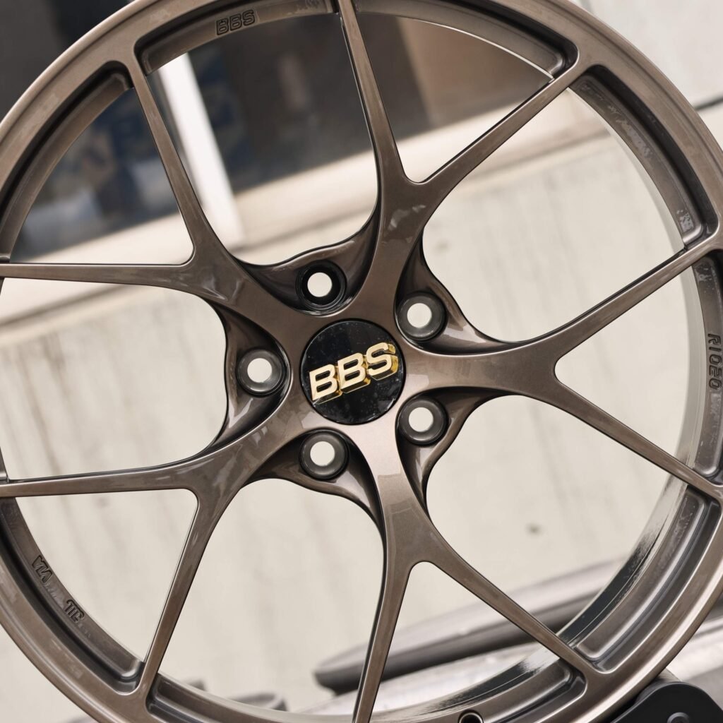 BBS Bronze Gold 5 Y-Spoke Forged Wheels - BMW M3 / Audi RS5 Fitment (5-Lug) view 4