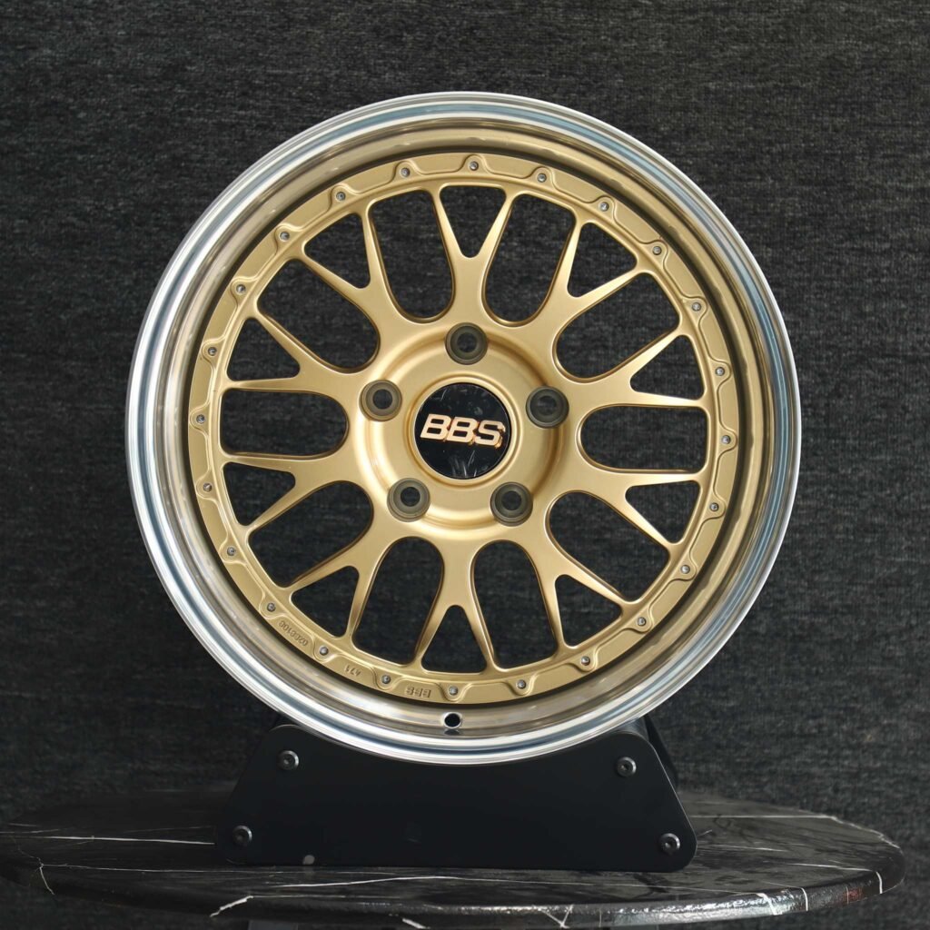 BBS Custom Finish 2-Piece 10 Y-Spoke Deep Lip Forged Wheels – BMW M3 / Audi RS5 Fitment (5-Lug)