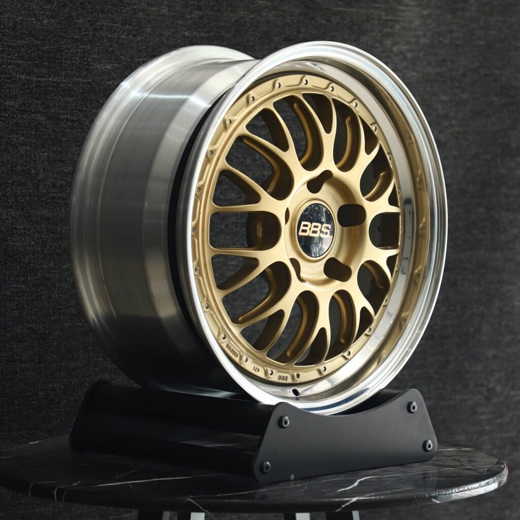 BBS Custom Finish 2-Piece 10 Y-Spoke Deep Lip Forged Wheels - BMW M3 / Audi RS5 Fitment (5-Lug) view 3