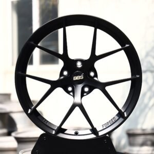 BBS FI-R-Style Satin Black 5 Y-Spoke Forged Wheels – Porsche 911 / M3 Fitment (5-Lug)