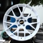 BBS RE-V7-Style Gloss White 7 Y-Spoke Forged Wheels – Toyota GR86 / Honda Civic Type R Fitment (5-Lug)
