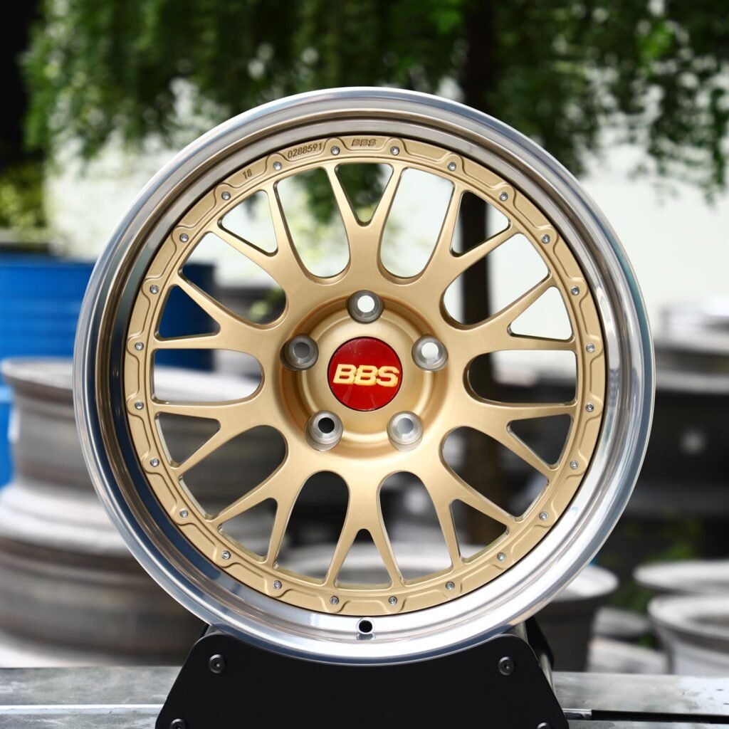 BBS Gold 2-Piece Forged Wheels – BMW M3 / Audi RS5 Fitment (5-Lug)