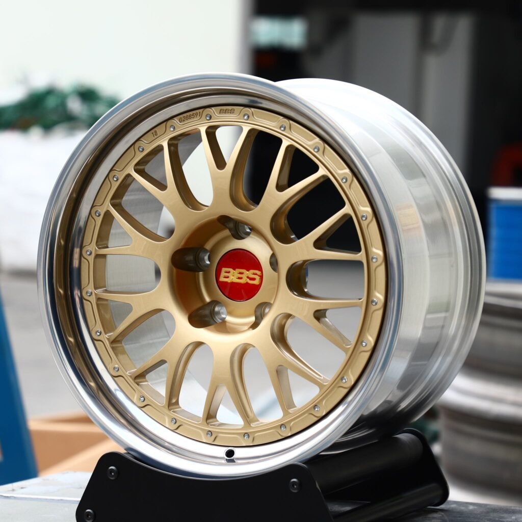 BBS Gold 2-Piece Forged Wheels - BMW M3 / Audi RS5 Fitment (5-Lug) view 2