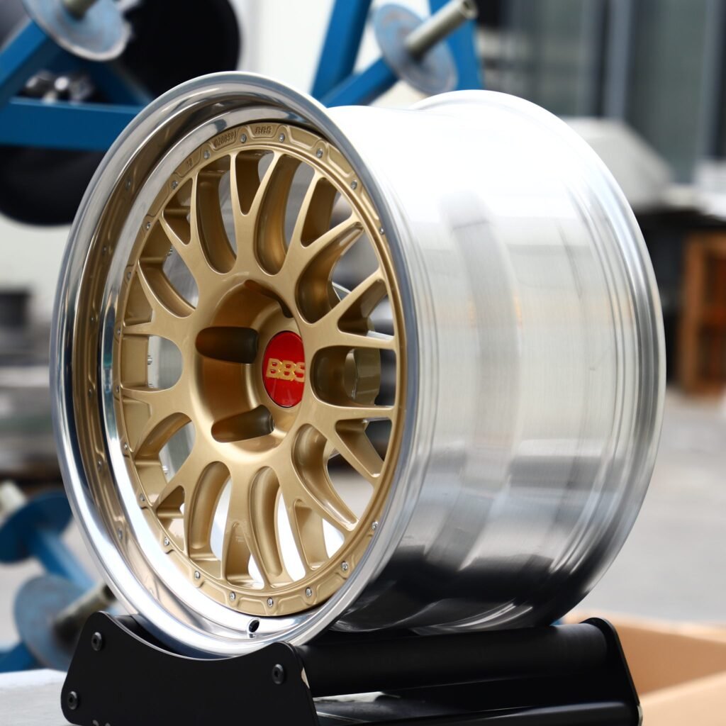 BBS Gold 2-Piece Forged Wheels - BMW M3 / Audi RS5 Fitment (5-Lug) view 3