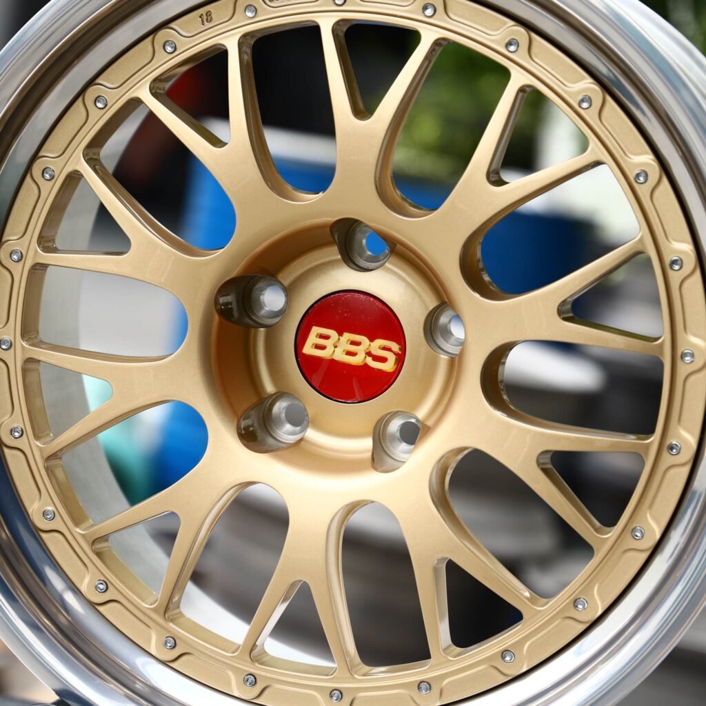 BBS Gold 2-Piece Forged Wheels - BMW M3 / Audi RS5 Fitment (5-Lug) view 4