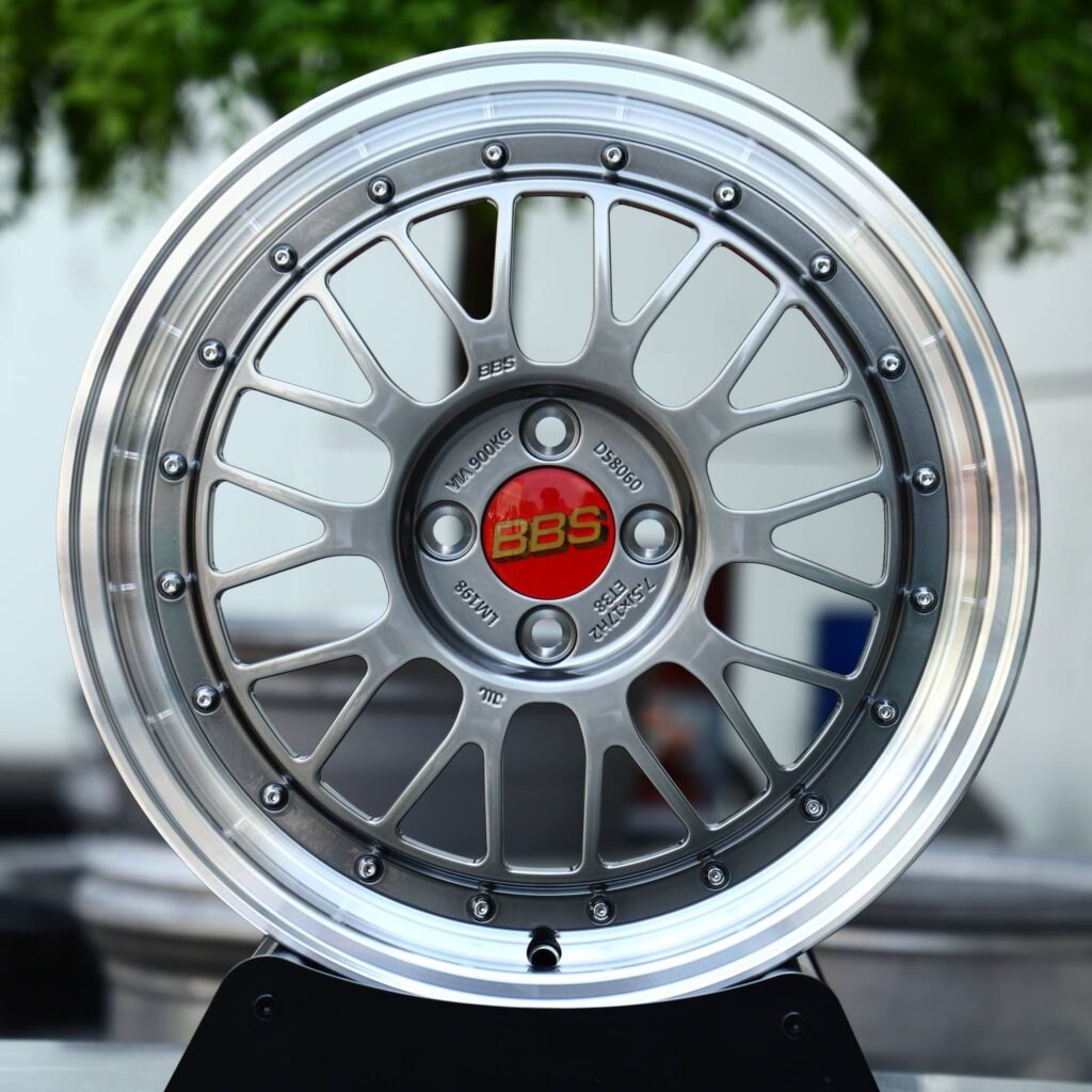 Графитовые кованые диски для Mazda MX-5 и Mini Cooper, в стиле BBS LM, с глубокой полкой — ANK-78553