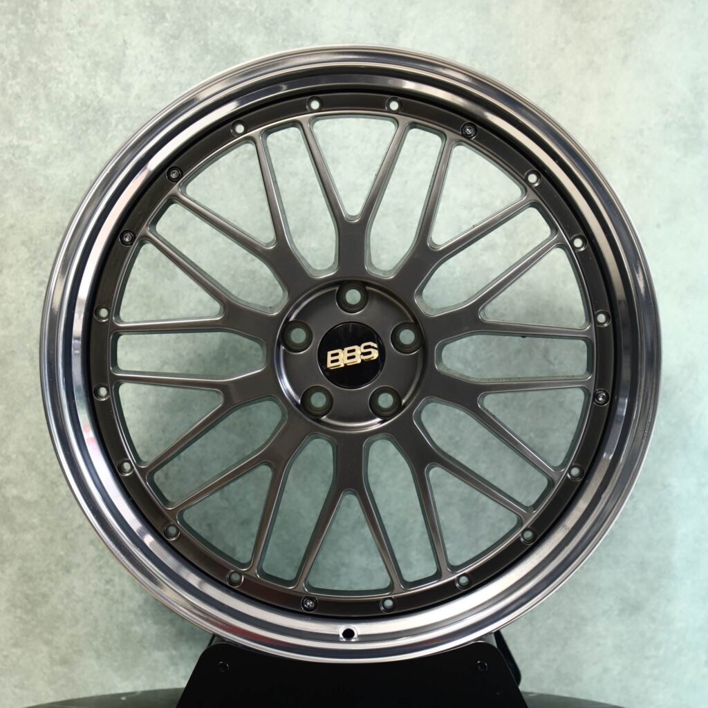 Графитовые кованые двухсоставные диски для Porsche 911 и Audi R8, в стиле BBS LM, многоспицевые — ANK-76665