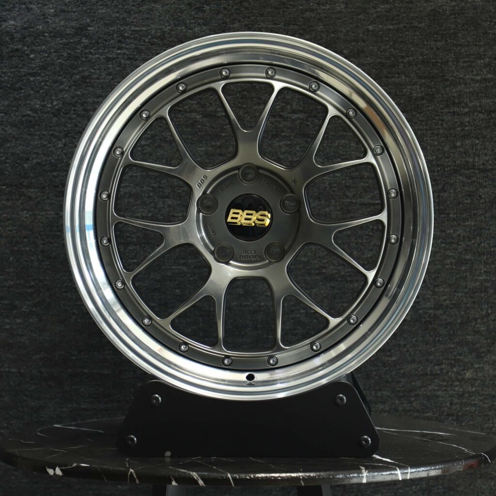 BBS Metallic Gray 2-Piece Forged Wheels – BMW M3 / Audi RS5 Fitment (5-Lug)