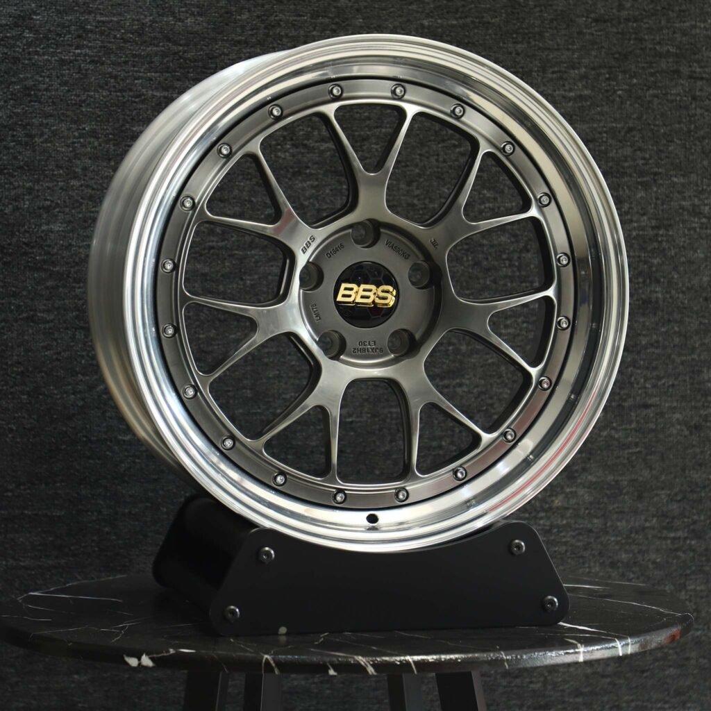 BBS Metallic Gray 2-Piece Forged Wheels - BMW M3 / Audi RS5 Fitment (5-Lug) view 2
