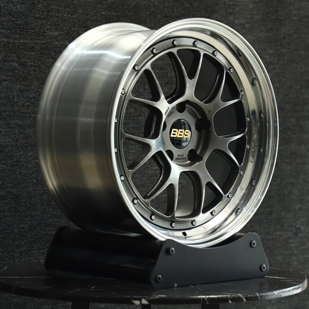 BBS Metallic Gray 2-Piece Forged Wheels - BMW M3 / Audi RS5 Fitment (5-Lug) view 3