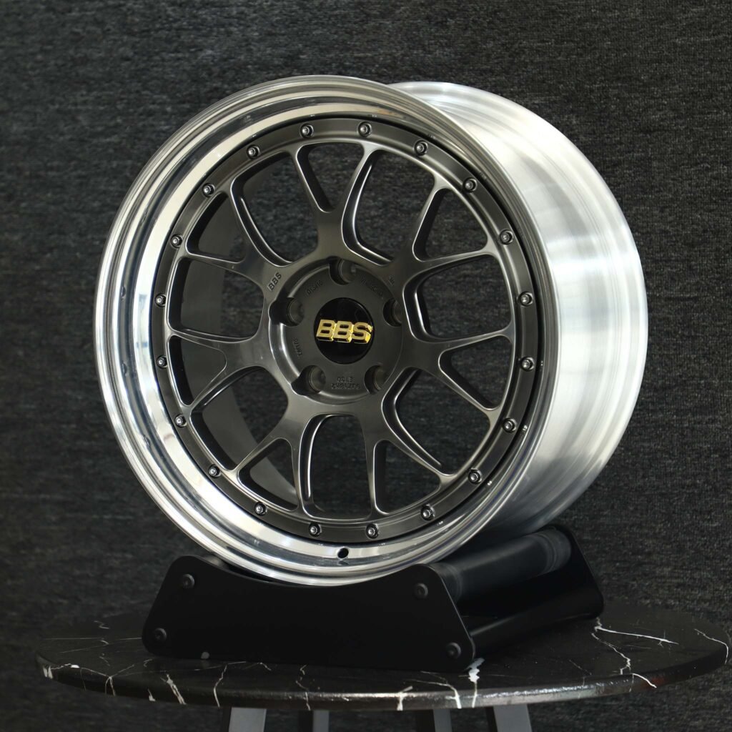 BBS Metallic Gray 2-Piece Forged Wheels - BMW M3 / Audi RS5 Fitment (5-Lug) view 4