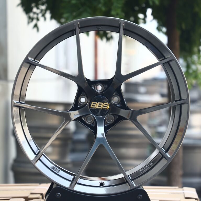 BMW M3 G80 wheels – Metallic Gray 5 Y-Spoke (BBS RI-D-Style), front view