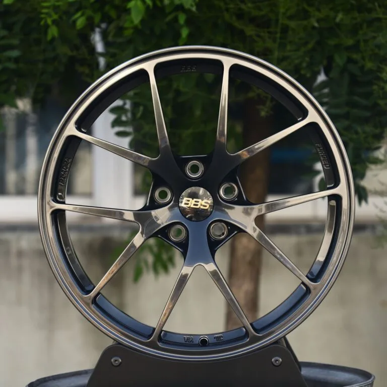 BMW M3 G80 wheels – Metallic Gray 5 Y-Spoke (BBS RI-D-Style), front view