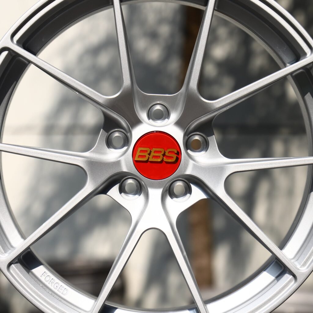 BMW M4 F82 wheels – Hyper Silver 5 Y-Spoke (BBS RI-D-Style), lip and barrel detail