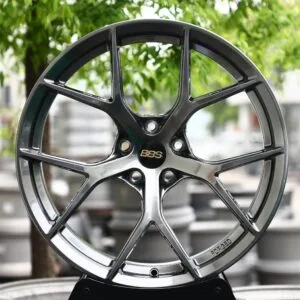 BBS-Style Gloss Black Machined 5 Y-Spoke Forged Wheels – Porsche 911 / M3 Fitment (5-Lug)