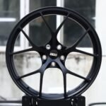 BBS-Style Matte Black 5 Y-Spoke Forged Wheels – Porsche 911 / M3 Fitment (5-Lug)