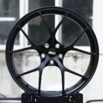 BBS-Style Matte Black 5 Y-Spoke Forged Wheels – Porsche 911 / M3 Fitment (5-Lug)
