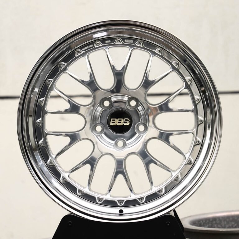 Кованые диски на Geely Coolray — Кованый диск сетчатый, в стиле BBS, полированный