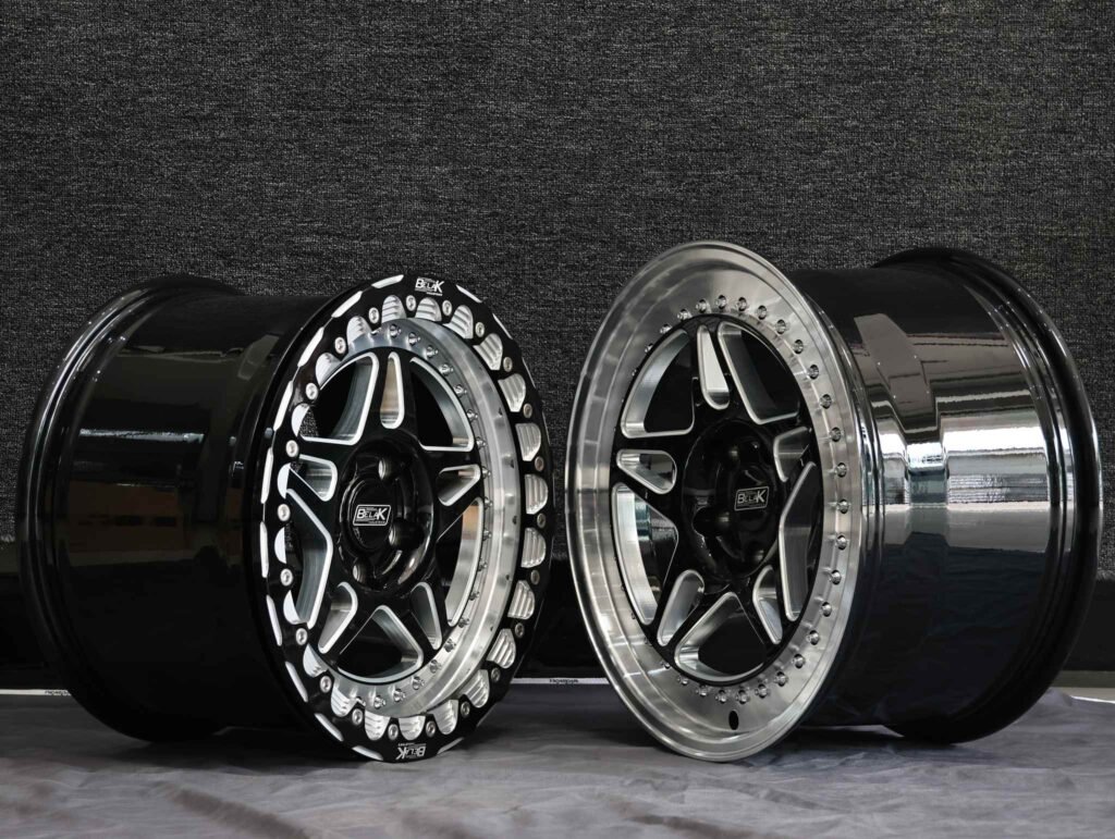 Belak Custom Finish 5-Star Spoke Racing Beadlock Forged Wheels - Toyota 4Runner / Toyota Tacoma Fitment (6-Lug) view 2