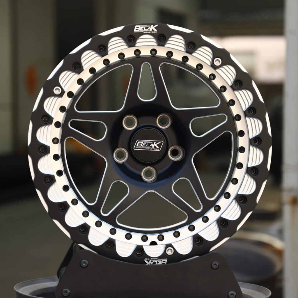 Belak Custom Finish 5-Star Spoke Racing Forged Wheels – BMW M3 / Audi RS5 Fitment (5-Lug)