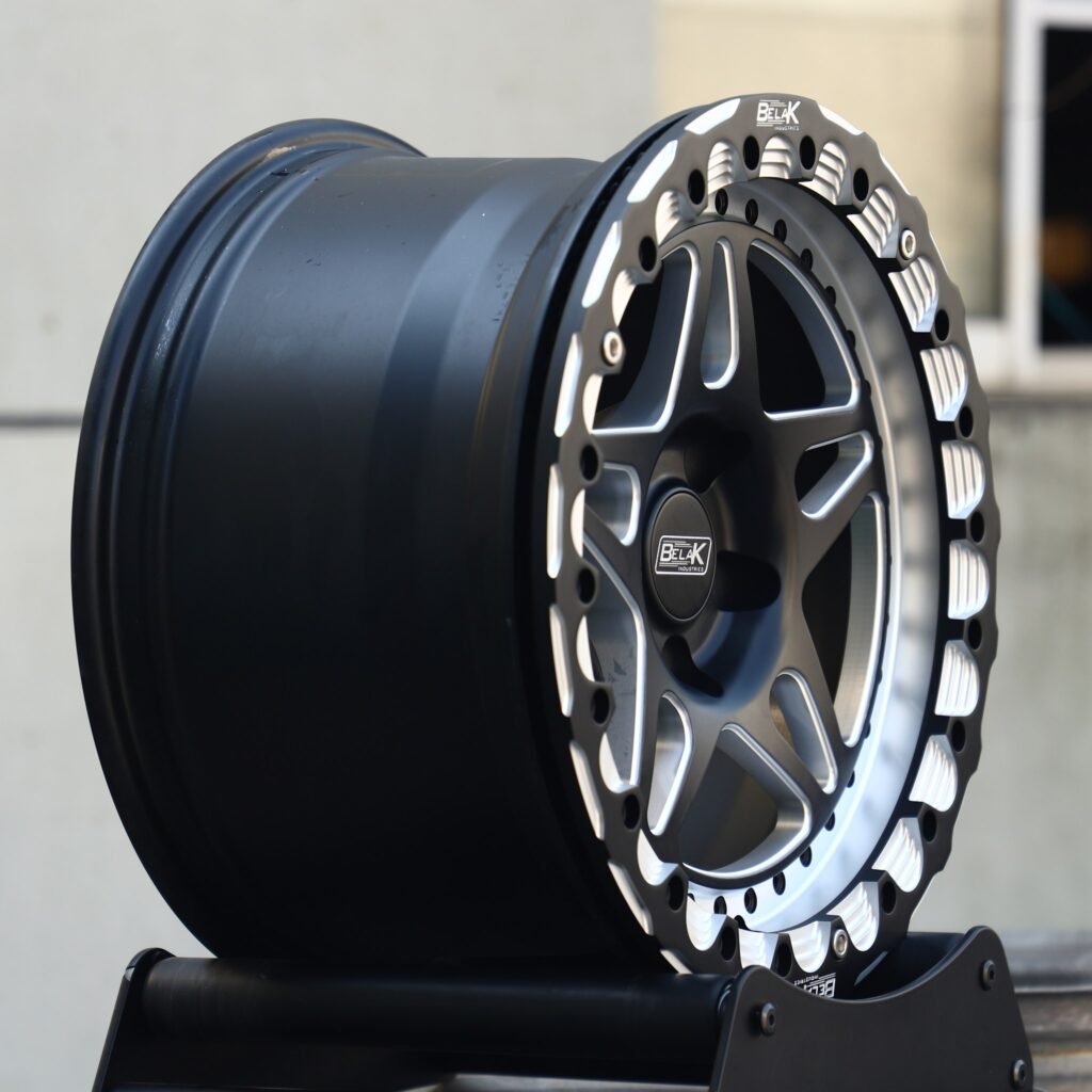 Belak Custom Finish 5-Star Spoke Racing Forged Wheels - BMW M3 / Audi RS5 Fitment (5-Lug) view 4