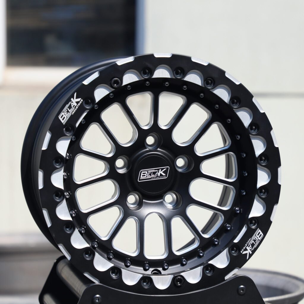 Ford F-150 wheels – Belak Custom Finish Beadlock, angled view