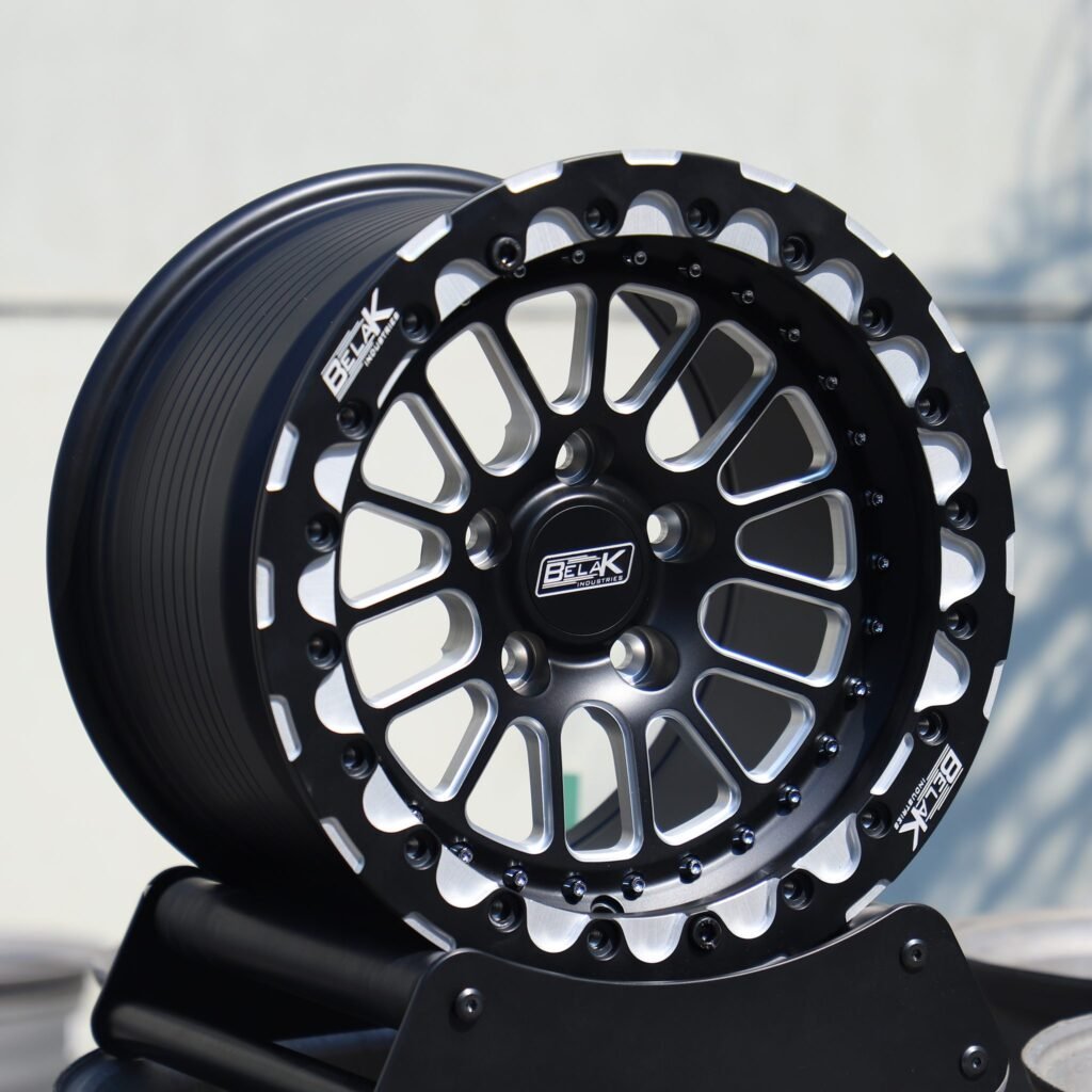 6x139.7 wheels – Belak Custom Finish Beadlock, side view