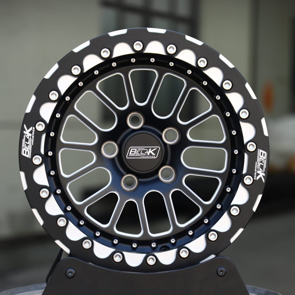 Chevrolet Silverado wheels – Belak Beadlock, front view