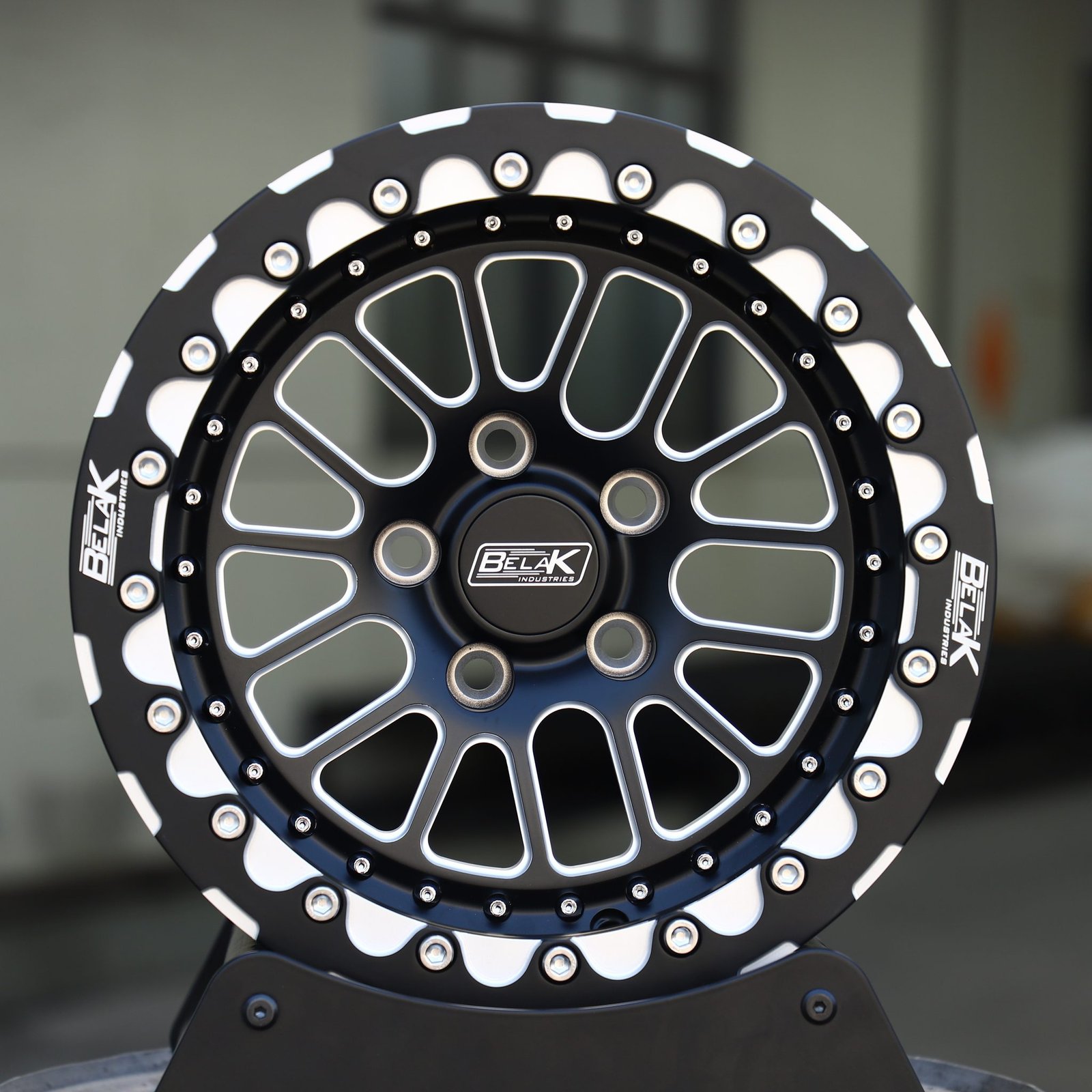 Chevrolet Silverado wheels – Belak Beadlock, front view