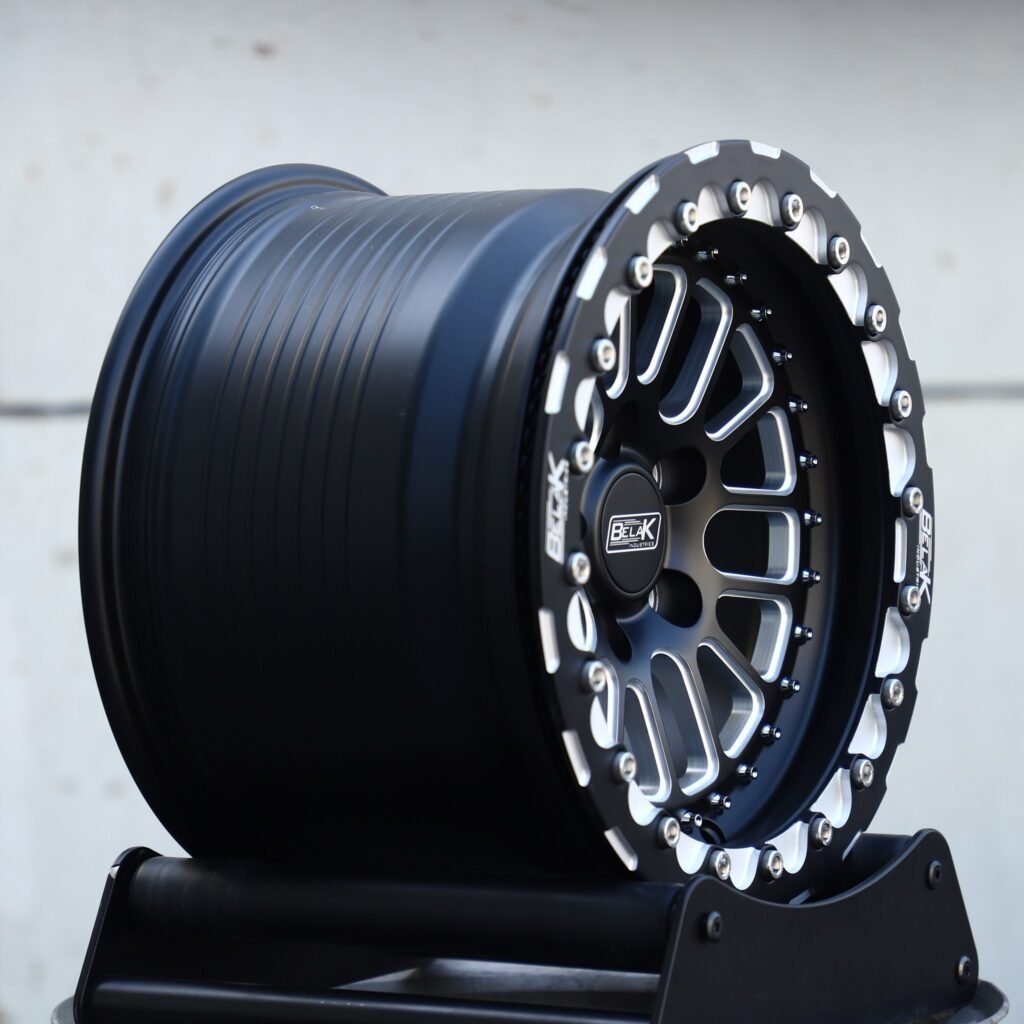 Toyota Tacoma wheels – Belak Beadlock, lip and barrel detail